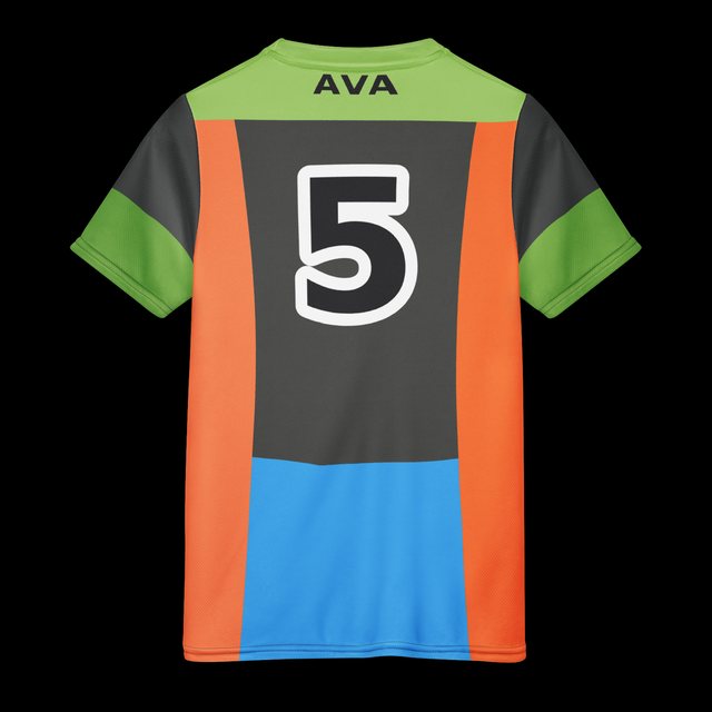The real jersey, back